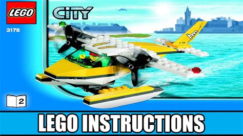 LEGO 3178 Seaplane Instructions, City.